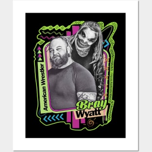 Bray Wyatt BW - American Wrestler Posters and Art